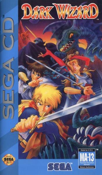 Cover Dark Wizard for Sega CD